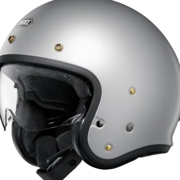 Hot Shoei MC-Pilothjelm – J.O2 Matt Light Silver