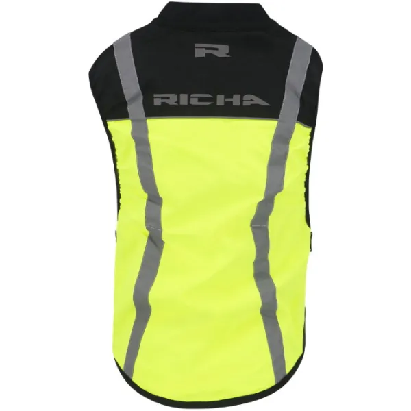 Richa MC-Refleksvest – Sleeveless Safety Jacket Junior Fluo