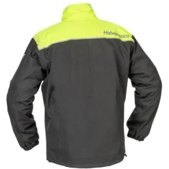 Discount Halvarssons MC-Regnjakke – Bofallet sort/fluo