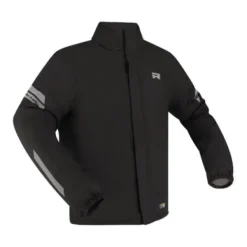 Clearance Richa MC-Regnjakke – Rain Stretch 2L Hoodie Sort