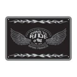 Online Oxford MC-Skilte – Garageskilt – Born To Ride OX371