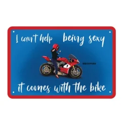 Clearance Oxford MC-Skilte – Garageskilt – It Comes With The Bike OX368