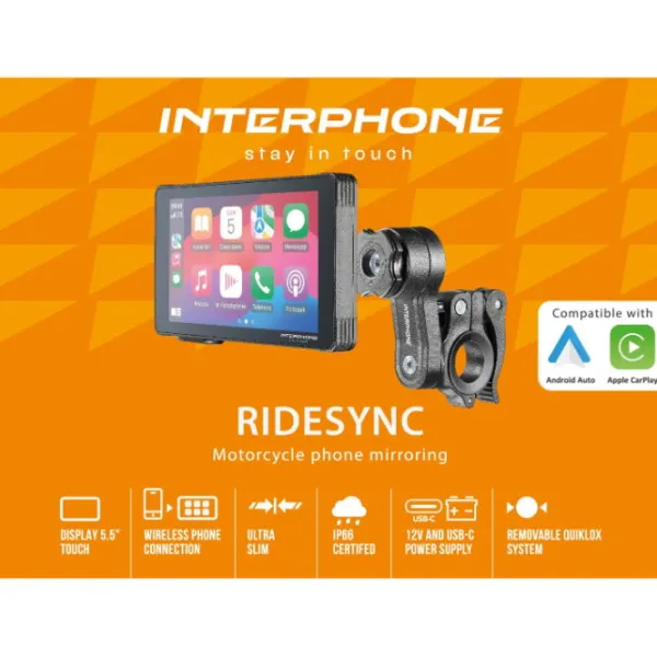 Best Interphone MC-Skærm – Ridesync