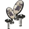Outlet Oxford MC-Spejl – Bar End Mirrors Sort OX577