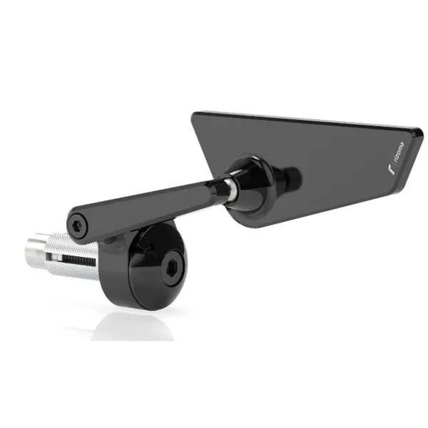 Hot MC-Spejl – Rizoma Cut-Edge Styrende Spejl Sort Højre BS295B