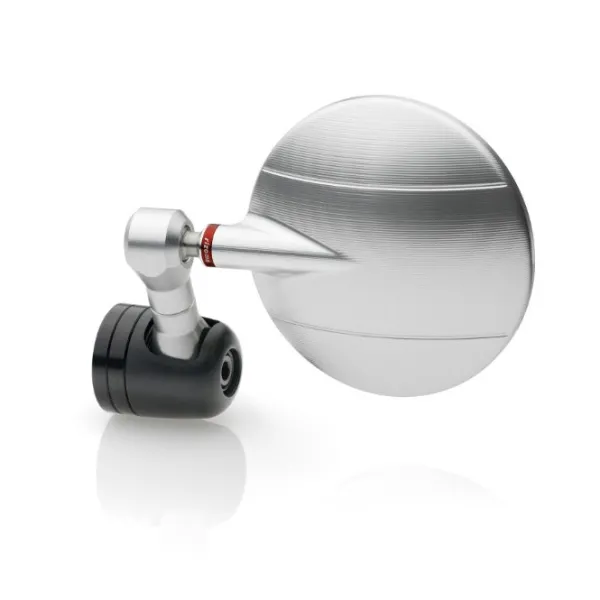 Hot MC-Spejl – Rizoma Spy-R Ø80 Styrende Spejl Sølv BS285A