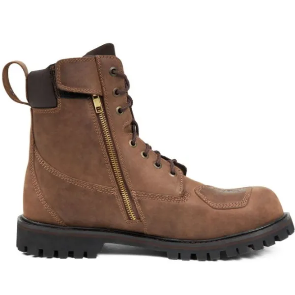 Clearance Broger MC Støvler – Alaska II Vintage Brun