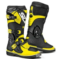 New Sidi MC Støvler – Flame Black/Yellow Fluo