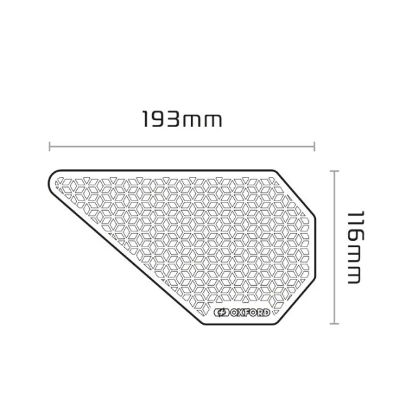 Outlet Oxford MC-Tankgrip – Gripper Adv Tank Grips OX802