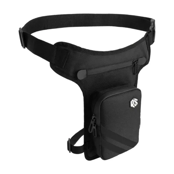 Discount Rusty Stitches MC-Taske – Gordon V2 Lårtaske Sort