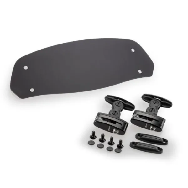 Puig MC-Vindskærm – Justerbar Klar 313×100 MM