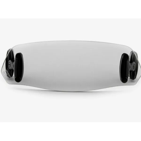 Puig MC-Vindskærm – Justerbar Klar 313×100 MM
