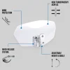 Outlet Oxford MC-Visir – Windshield Clear 260 X 125mm OX846