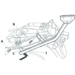 Monteringskit – Til Suzuki GSX 600/750