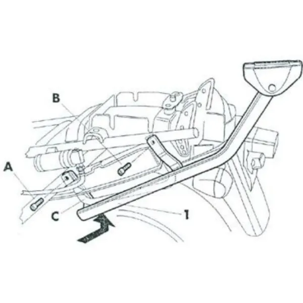 Monteringskit – Til Suzuki GSX 600/750