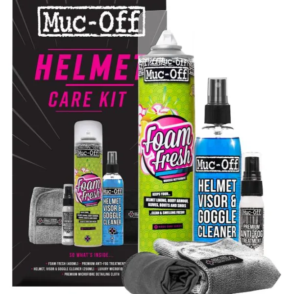Hot Muc-Off helmet Carekit