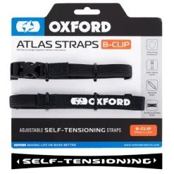 Outlet Oxford – Atlas B-Clip 17mm x 1.2M Black (Pair) OX312