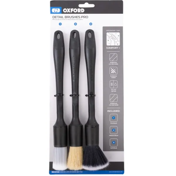Sale Oxford Detailing Brushes Pro (Set) OX844
