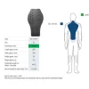 Outlet SAS-TEC rygplade – SC-1/15 Level 2 Str. XL