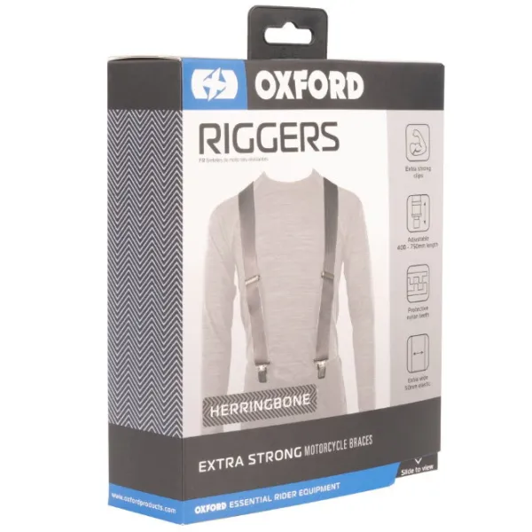 Best Oxford Seler til MC-bukser – Riggers Herringbone CA052/OX421